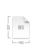 B5(182x257mm)